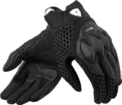 Γάντια Μηχανής Textile Rev'it! Gloves Veloz Ladies Black M Γάντια Μηχανής Textile - 1