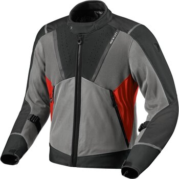 Giacca in tessuto Rev'it! Jacket Airwave 4 Anthracite/Red M Giacca in tessuto - 1
