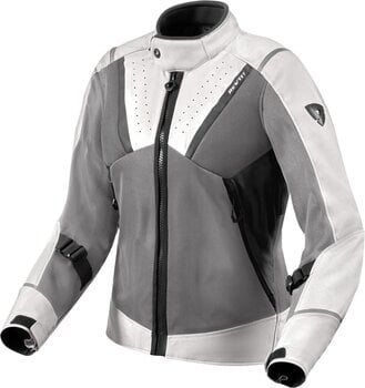 Tekstilna jakna Rev'it! Jacket Airwave 4 Ladies Silver/Anthracite 36 Tekstilna jakna - 1
