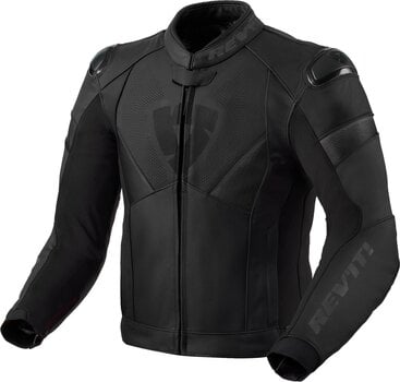 Blouson de cuir Rev'it! Jacket Argon 2 Black/Anthracite 48 Blouson de cuir - 1