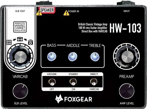Solid-State Amplifier Foxgear HW-103 - 1