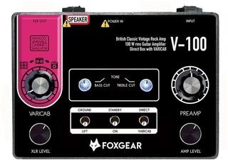 Halvledarförstärkare Foxgear V-100 Halvledarförstärkare