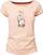 Camisa para exteriores Rafiki Jay Lady T-Shirt Short Sleeve Peach Parfait 38 Camisa para exteriores