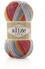 Pređa za pletenje Alize Diva Batik 3242 Pređa za pletenje