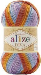 Pređa za pletenje Alize Diva Batik 7794 Pređa za pletenje