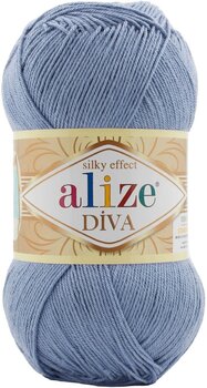 Fios para tricotar Alize Diva 303 - 1