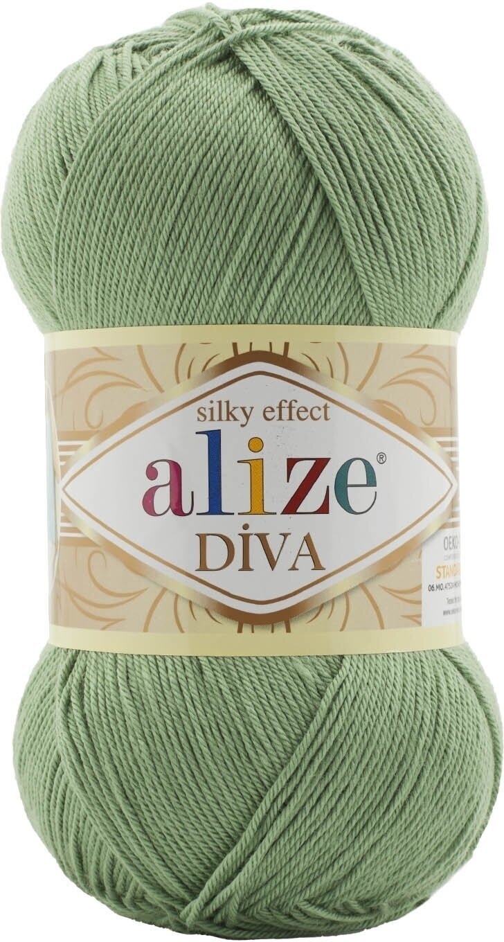 Fios para tricotar Alize Diva 852