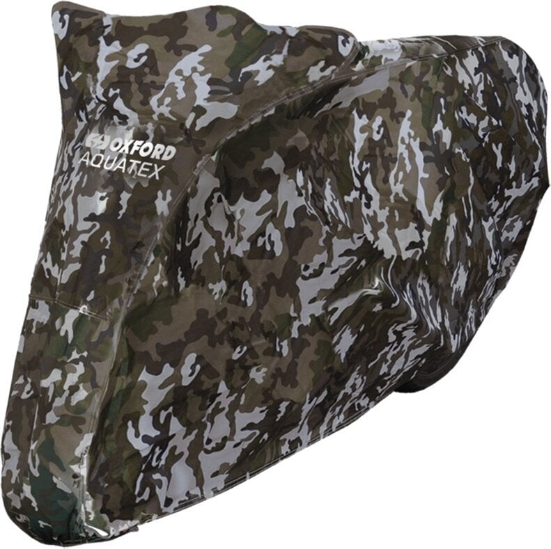 Motorcycle Cover Oxford Aquatex Camo Large
