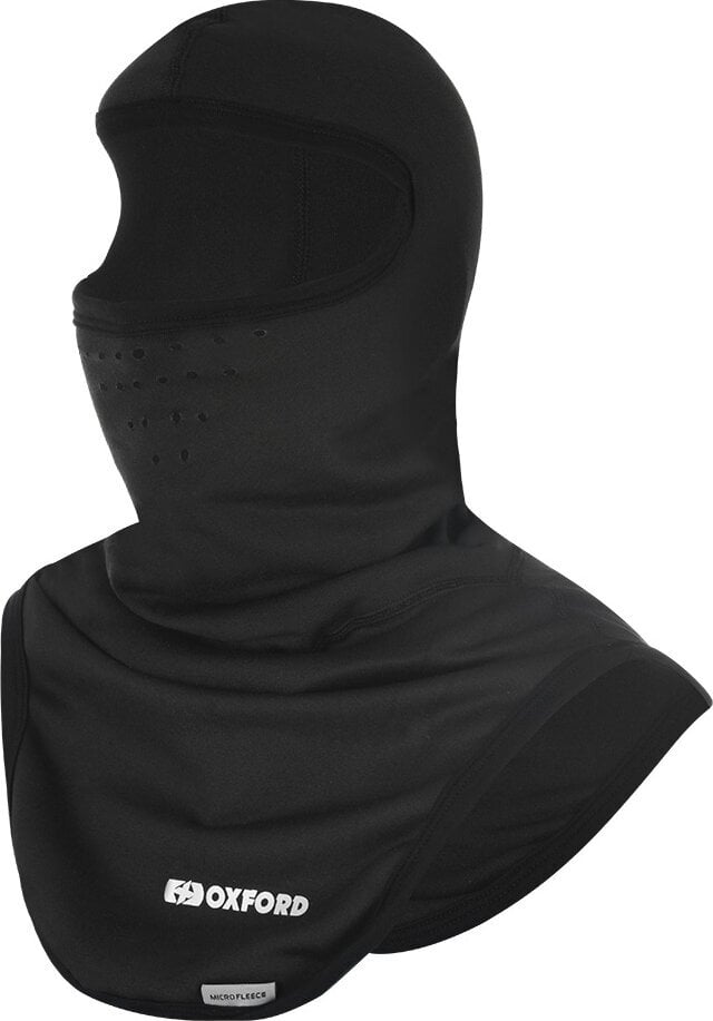 Moto podkapa / maska Oxford Deluxe Balaclava Micro Fleece Black