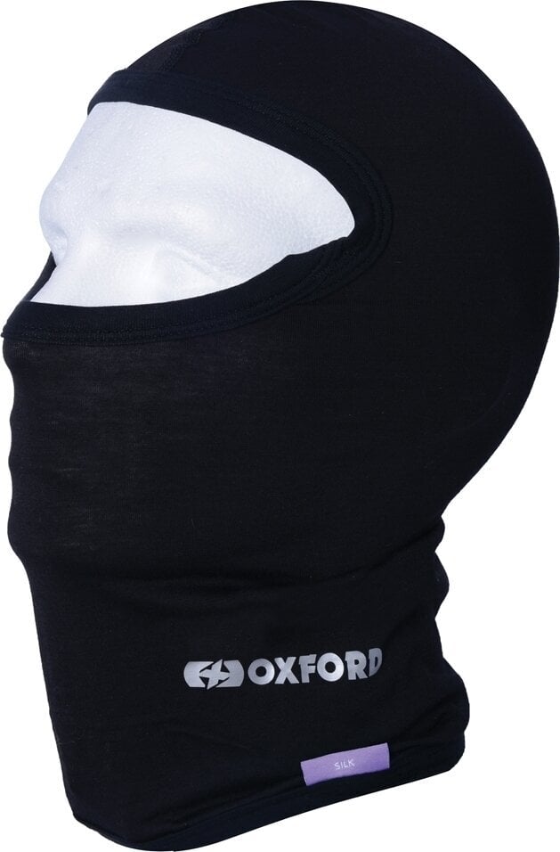Moto podkapa / maska Oxford Deluxe Balaclava Silk Black