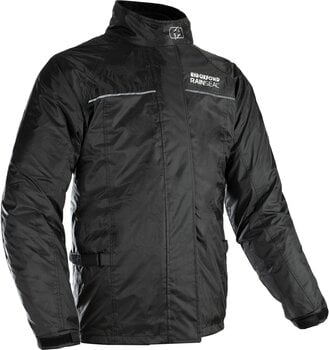 Moto dežna jakna Oxford Rainseal Over Jacket Black L - 1