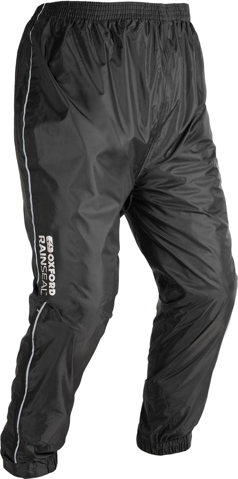 Calças contra a chuva para motociclismo Oxford Rainseal Over Trousers Black 6XL Calças contra a chuva para motociclismo