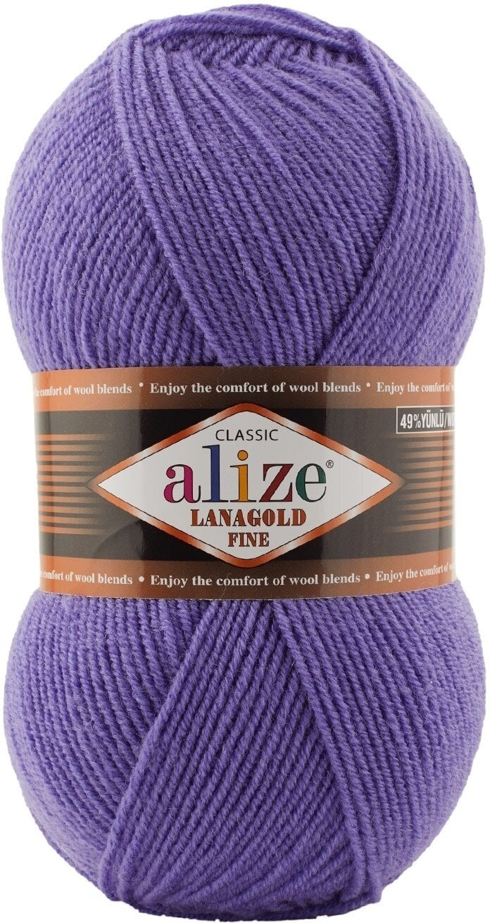 Fios para tricotar Alize Lanagold Fine 851