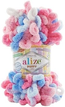 Fios para tricotar Alize Puffy Color 6525 - 1