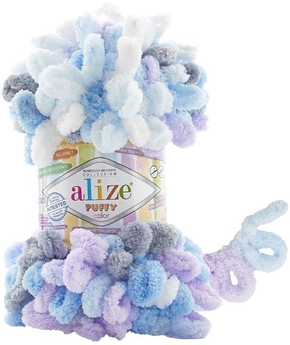 Knitting Yarn Alize Puffy Color 6524