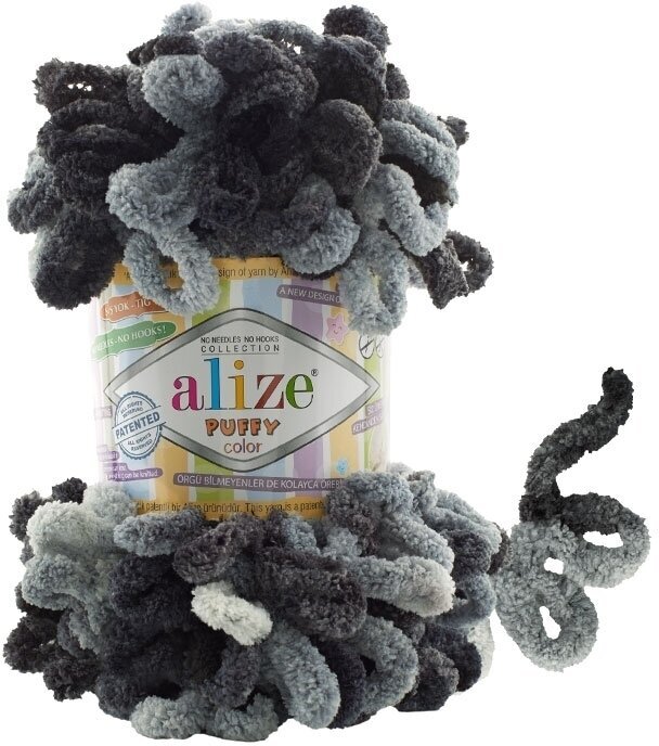 Knitting Yarn Alize Puffy Color 6532