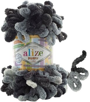 Fios para tricotar Alize Puffy Color 6532 - 1