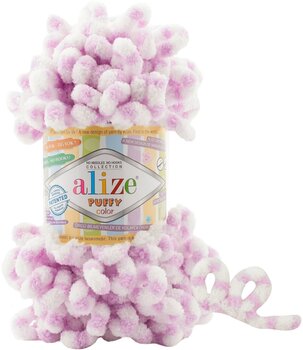 Knitting Yarn Alize Puffy Color 6458 - 1