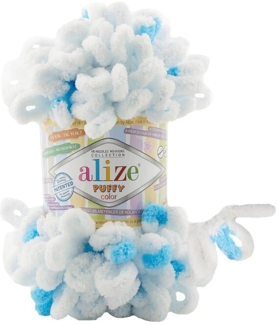 Knitting Yarn Alize Puffy Color 6472