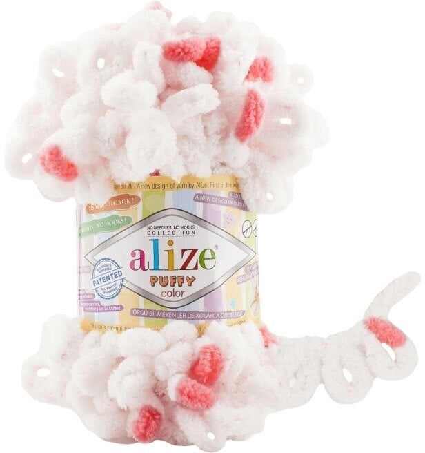 Плетива прежда Alize Puffy Color 6490 Плетива прежда