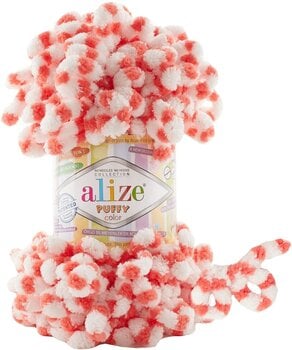Knitting Yarn Alize Puffy Color 6495 - 1