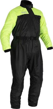Motorcycle Rain Suit Oxford Rainseal Oversuit Black/Fluo XL - 1