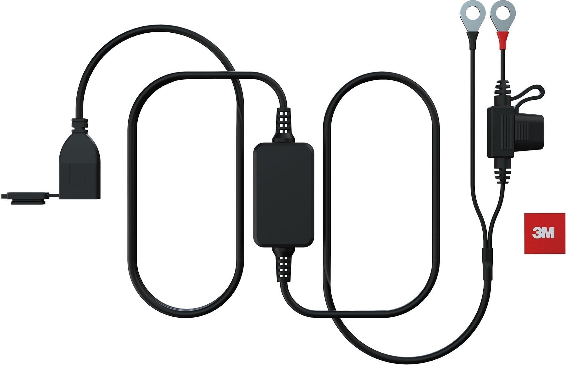 USB/12V-aansluiting voor motorfiets Oxford USB A 3.0 AMP Charging Kit USB/12V-aansluiting voor motorfiets