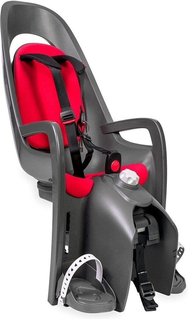 Dziecięce siodełko / wózek Hamax Caress with Carrier Adapter Dark Grey/Red Dziecięce siodełko / wózek