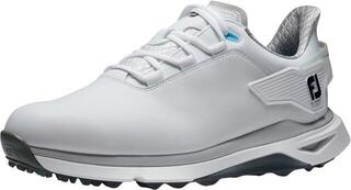 Pánské golfové boty Footjoy PRO SLX White/White/Grey 40,5 Pánské golfové boty