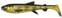 Esca siliconica Savage Gear 3D Whitefish Shad Black Gold Glitter 23 cm 94 g