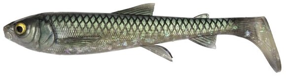 Isca de borracha Savage Gear 3D Whitefish Shad Green Pearl Glitter 23 cm 94 g - 1