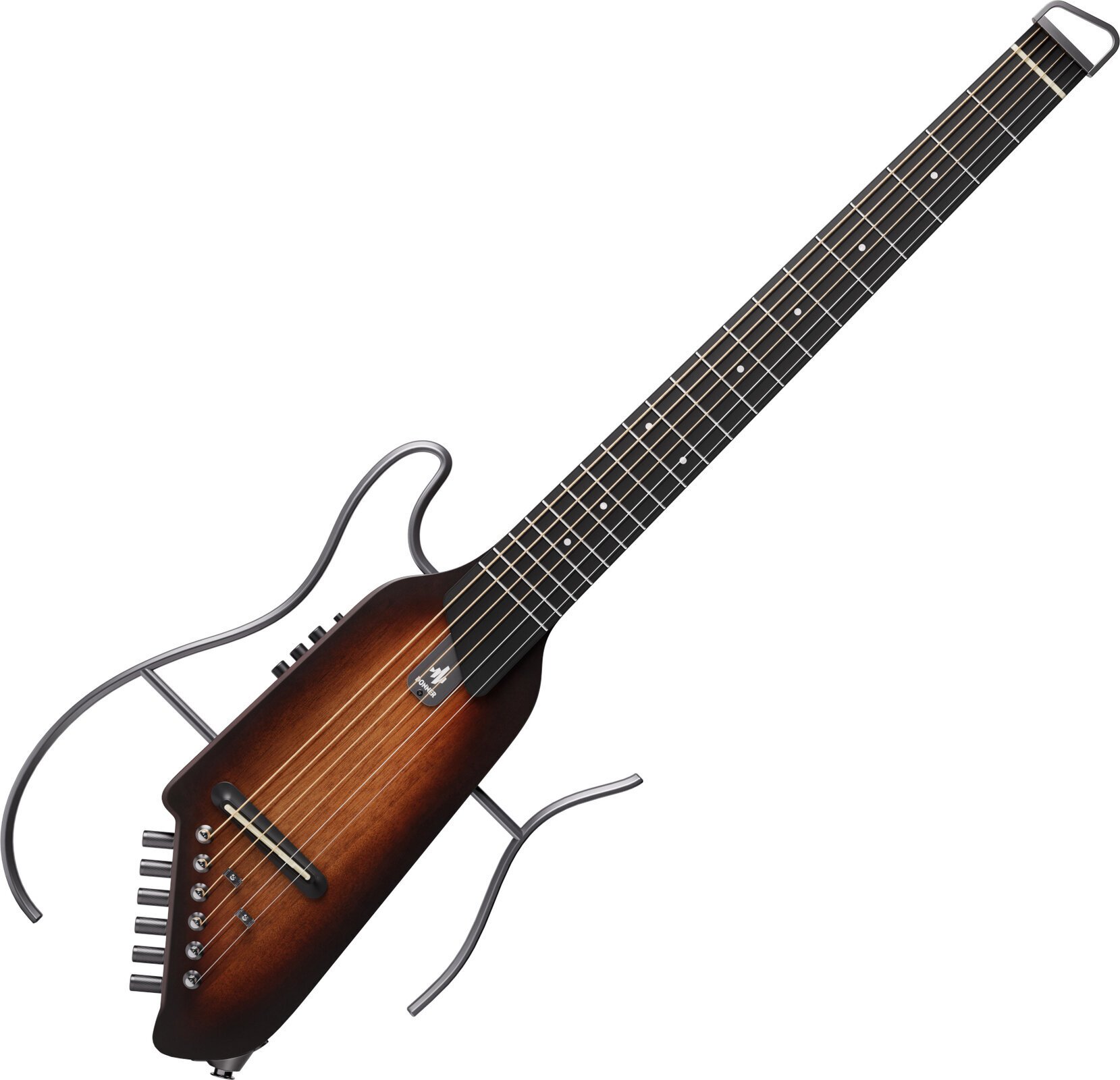 Elektroakoestische gitaar Donner EC1783 HUSH-I - Mahogany Sunburst Sunburst