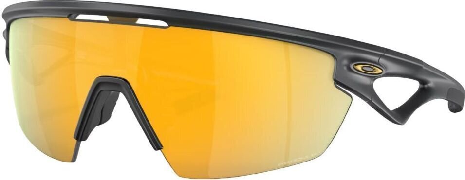 Óculos de ciclismo Oakley Sphaera 94030436 Matte Carbon/Prizm 24K Polarized Óculos de ciclismo