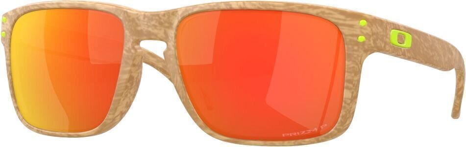 Kerékpáros szemüveg Oakley Holbrook 92290437 Stone Desert Tan/Prizm Ruby Polar Kerékpáros szemüveg