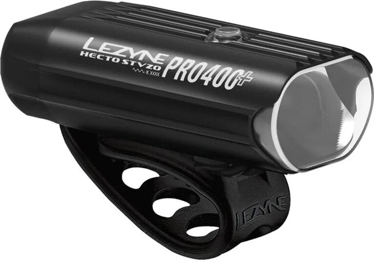 Cycling light Lezyne Hecto Pro StVZO 300+ Front 400 lm Satin Black Front Cycling light