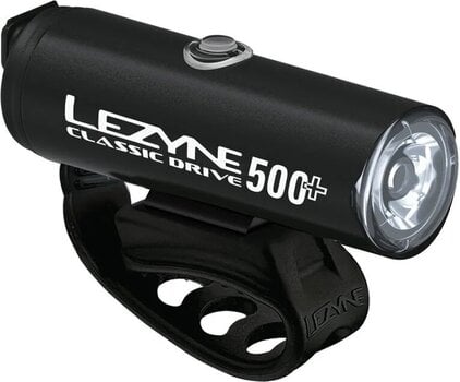 Éclairage de vélo Lezyne Classic Drive 500+ Front 500 lm Satin Black Avant Éclairage de vélo - 1
