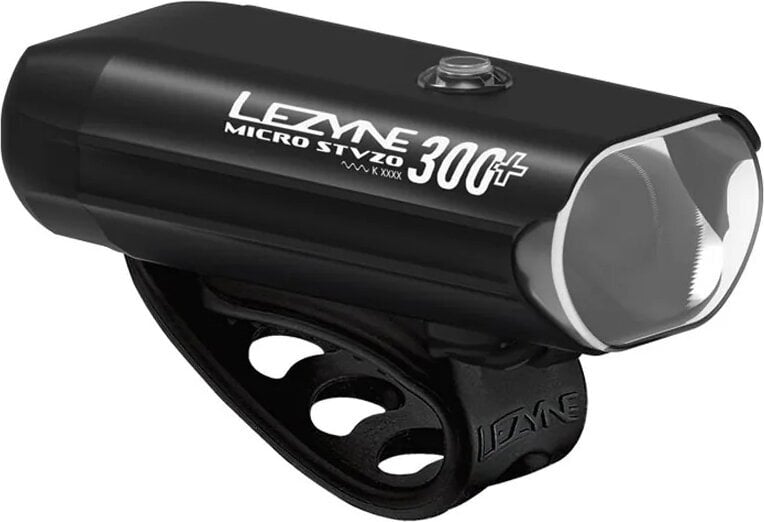 Éclairage de vélo Lezyne Micro StVZO 250+ Front 300 lm Satin Black Avant Éclairage de vélo