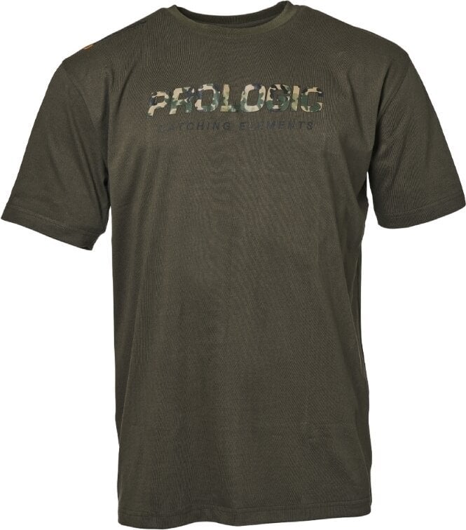 T-shirt Prologic T-shirt Camo Letter T-Shirt Olive Green L