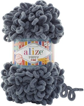 Knitting Yarn Alize Puffy Fine 87 - 1