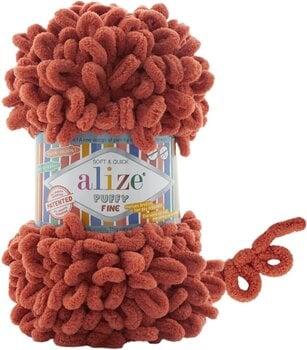 Fios para tricotar Alize Puffy Fine 691 - 1
