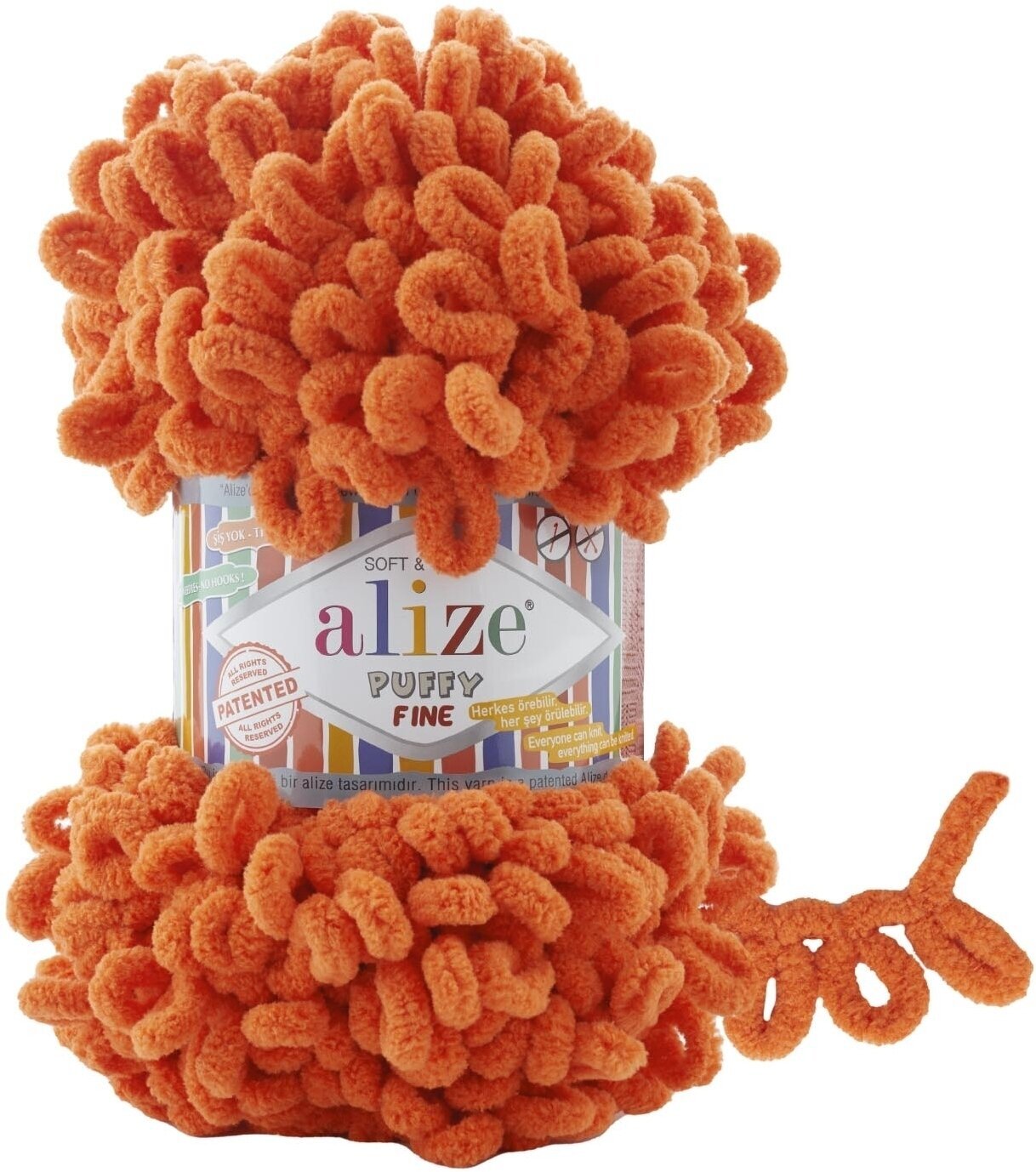 Fil à tricoter Alize Puffy Fine 06