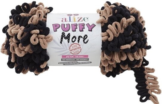 Fios para tricotar Alize Puffy More 6289 - 1