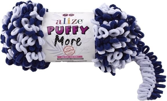 Fios para tricotar Alize Puffy More 6279 - 1