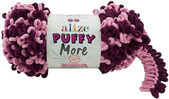 Fil à tricoter Alize Puffy More 6278 Fil à tricoter - 1