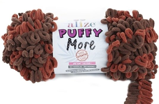 Fil à tricoter Alize Puffy More 6290 - 1