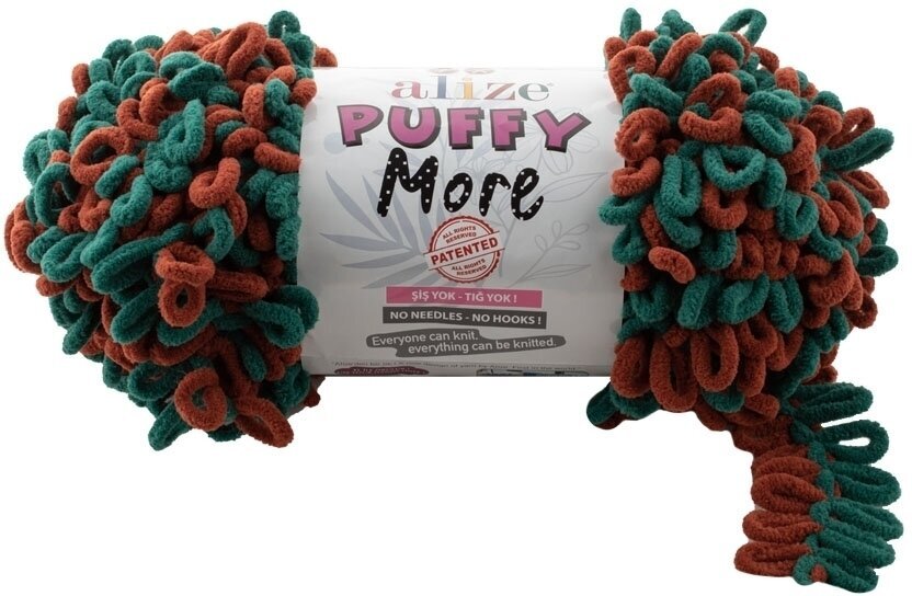 Fil à tricoter Alize Puffy More 6294 Fil à tricoter