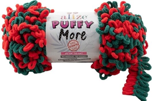 Плетива прежда Alize Puffy More 6292 - 1
