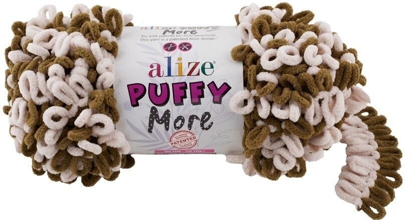 Fios para tricotar Alize Puffy More 6264