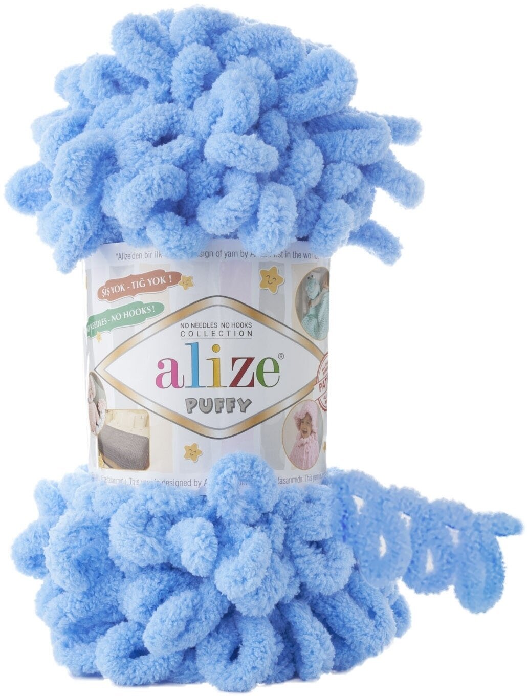Fil à tricoter Alize Puffy 342 Fil à tricoter