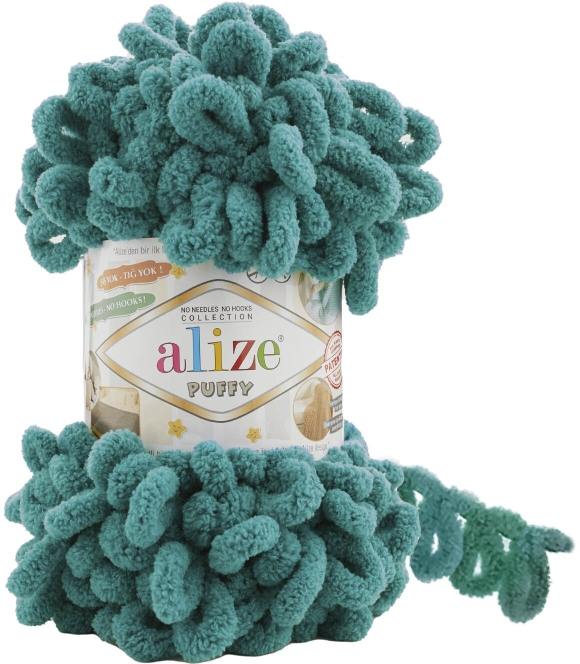 Fios para tricotar Alize Puffy 847